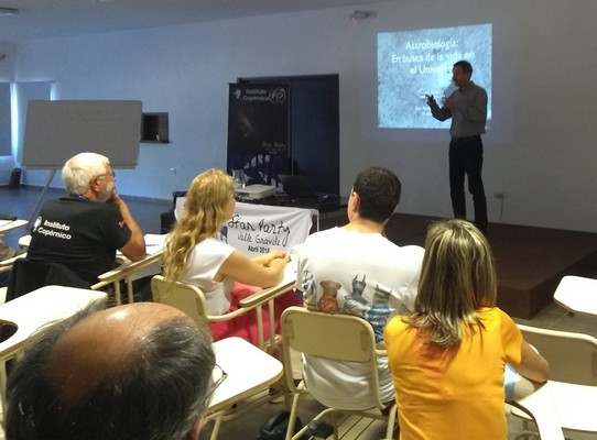 Curso de Astrobiología de Sylvain Chaty