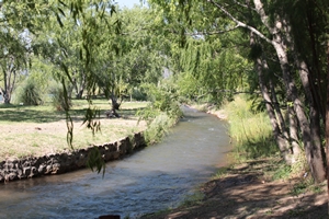 el río